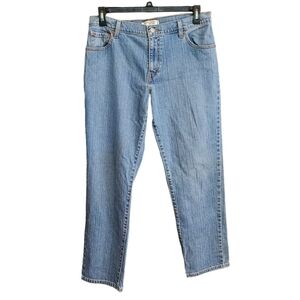 Levi's Relaxed Tapererd 550 jeans Light Wash Size 14